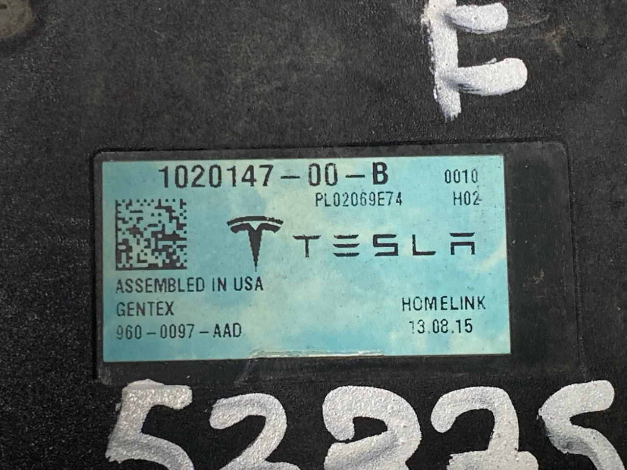 Tesla MODEL S 2013- Vezérlőegység, egyéb nézet 4