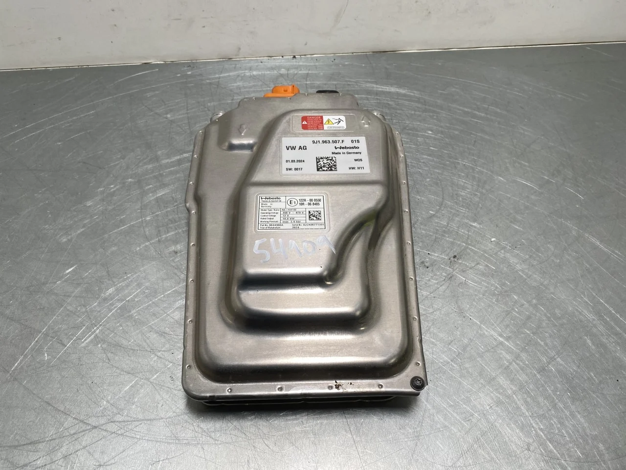 Porsche TAYCAN 2020- Heater matrix, electric