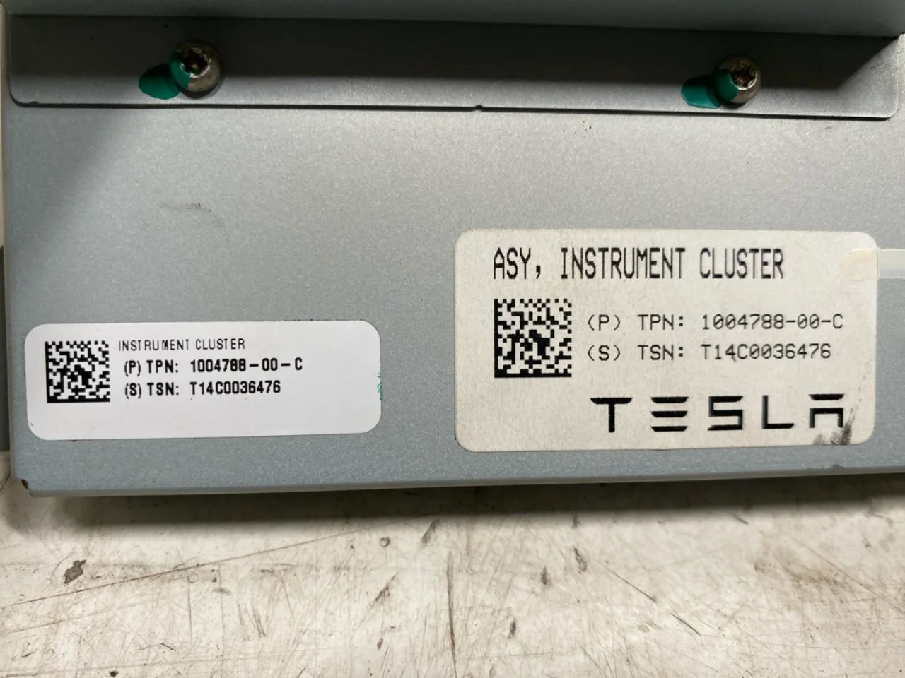 Tesla MODEL S 2013- Műszeregység, kombinált / komplett nézet 3