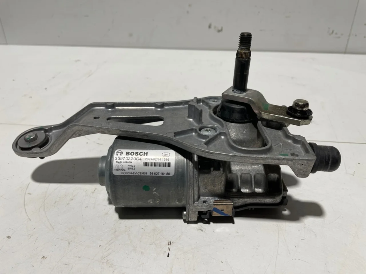 Peugeot 3008/E-3008 2024- Ablaktörlő motor, szélvédő