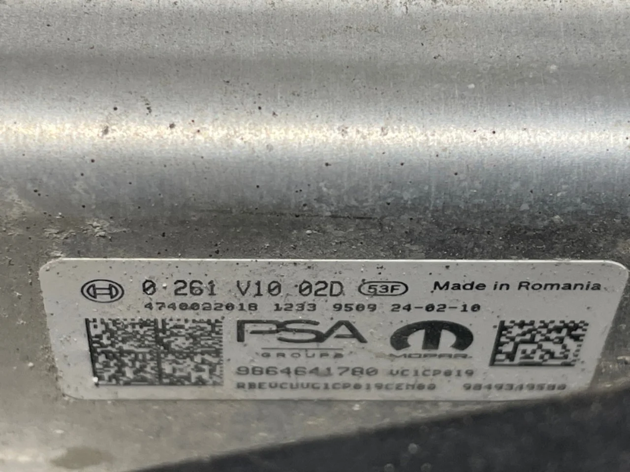 Peugeot 3008/E-3008 2024- Vezérlőegység, befecskendezés (benzin) nézet 4