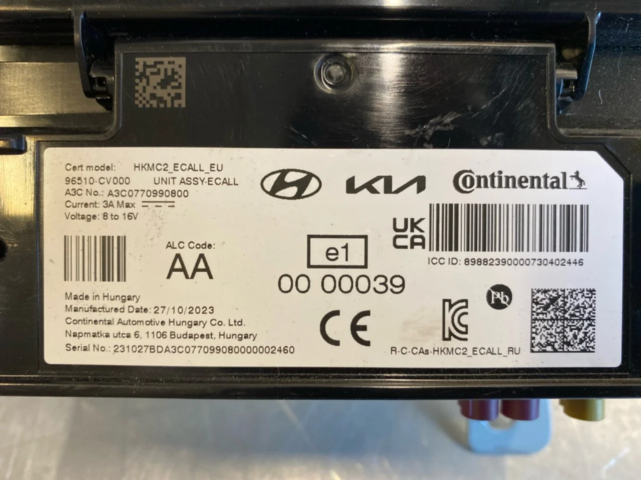 Kia EV6 2022- Vezérlőegység, egyéb nézet 4