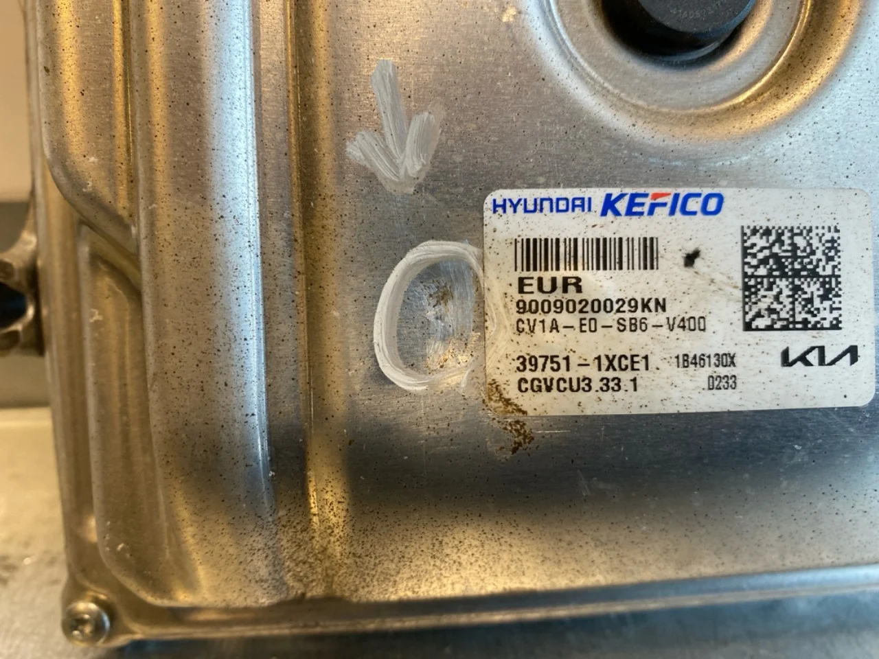 Kia EV6 2022- Unitate de comandă injecție, benzină vedere 2