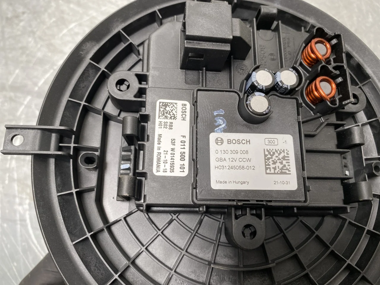 Nio ES8 23-24 Fűtésventilátor motor nézet 2
