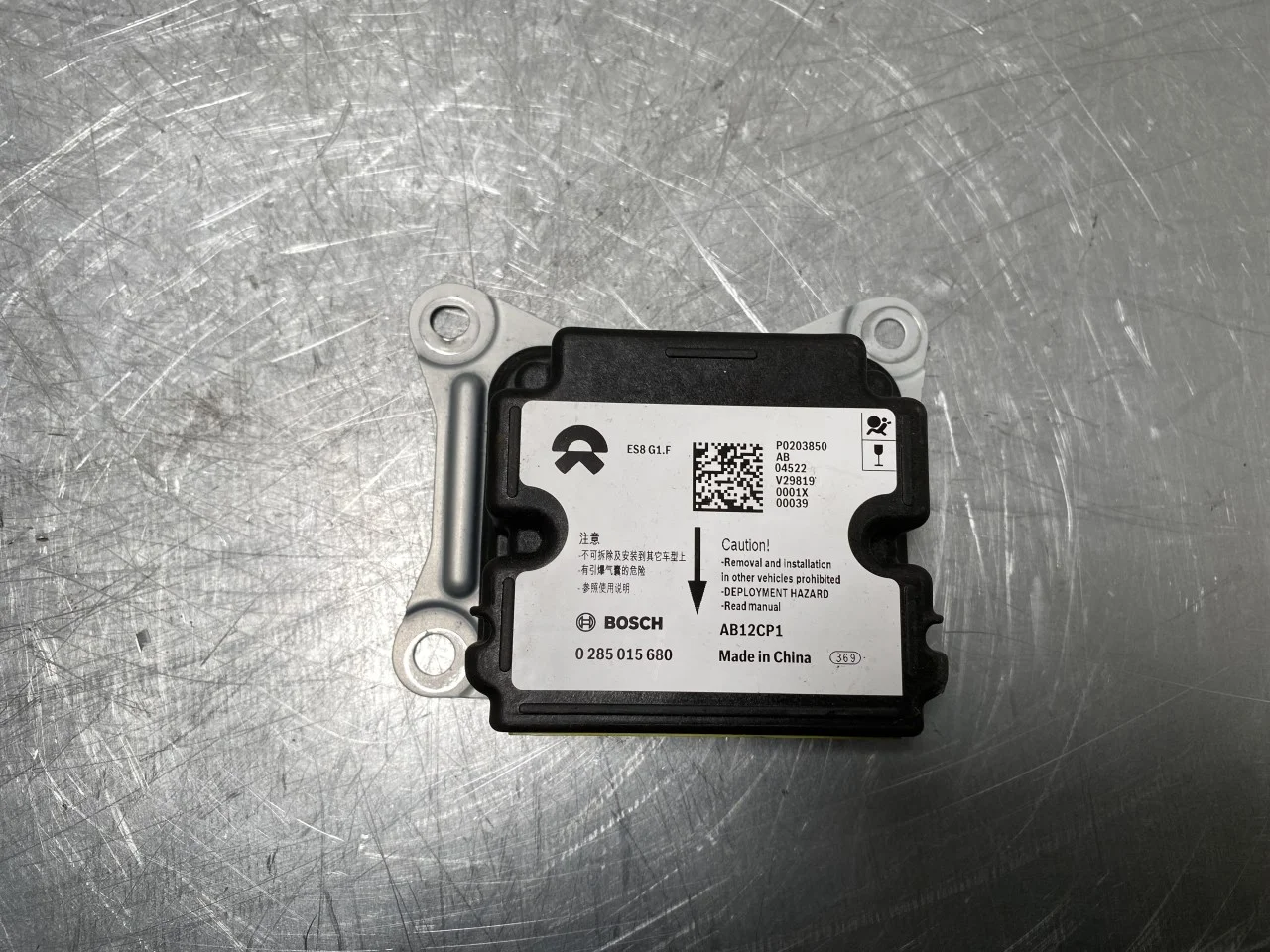 Nio ES8 23-24 Légzsák elektronikai egység