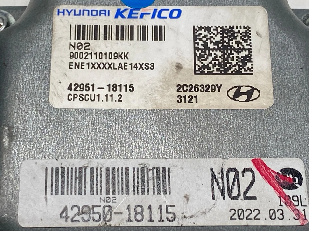 Hyundai IONIQ 5 NE 2022- Vezérlőegység, váltó nézet 3