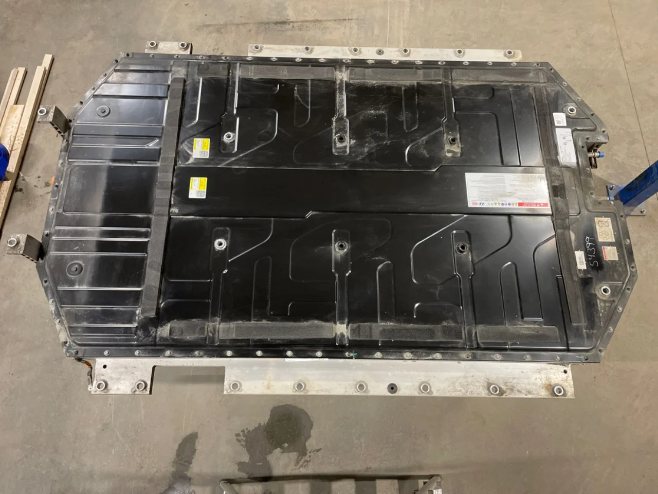 Kia EV6 2022- Baterie de înaltă tensiune vedere 3