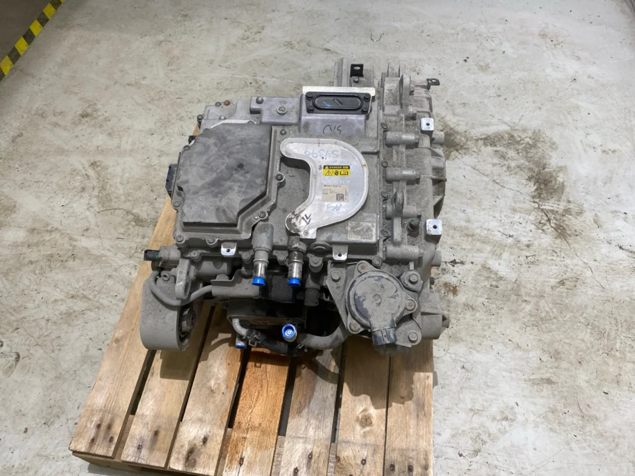 Kia EV6 2022- Elektromos motor, hátsó nézet 4