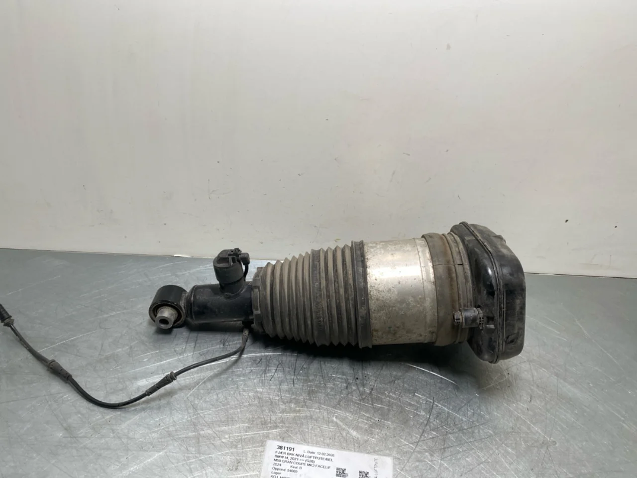 BMW I4 G26 2021-> Air spring bellows / air cushion, level control view 2