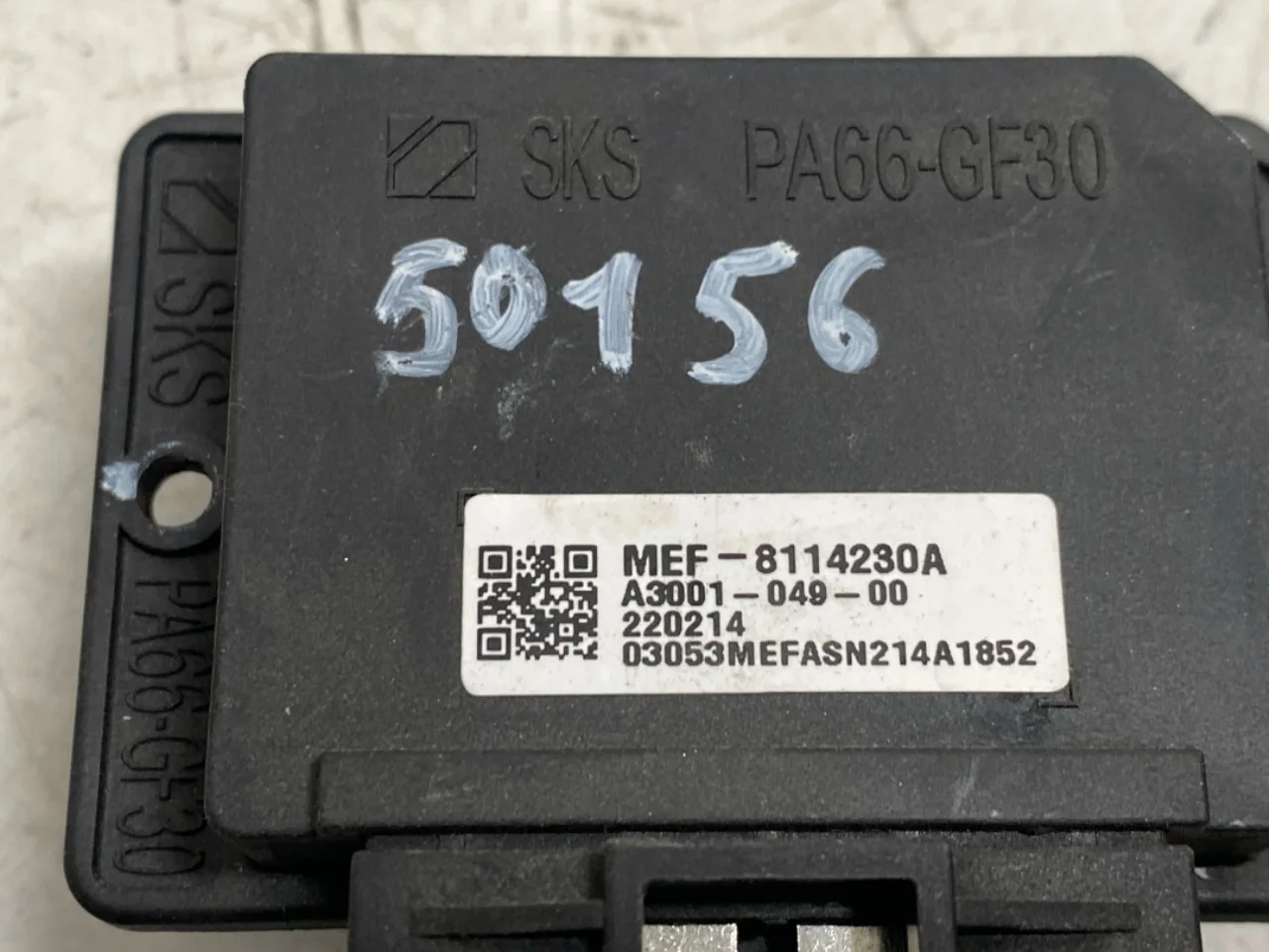 Byd TANG 2021->> Heater blower resistor view 3