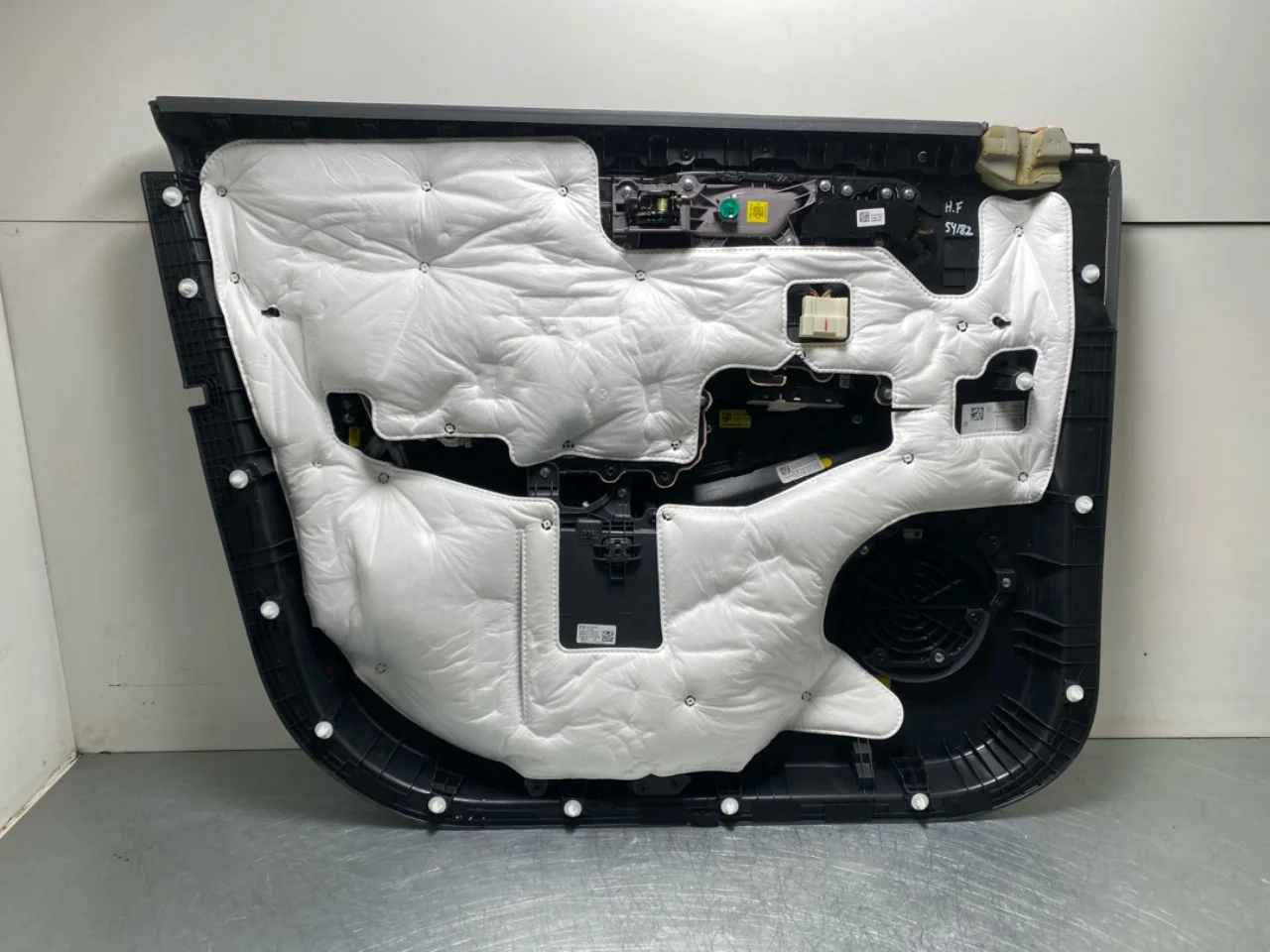 Door trim panel, right view 2