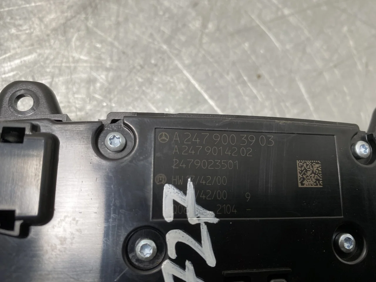 Mercedes EQA H243 2021- Navigație GPS vedere 2