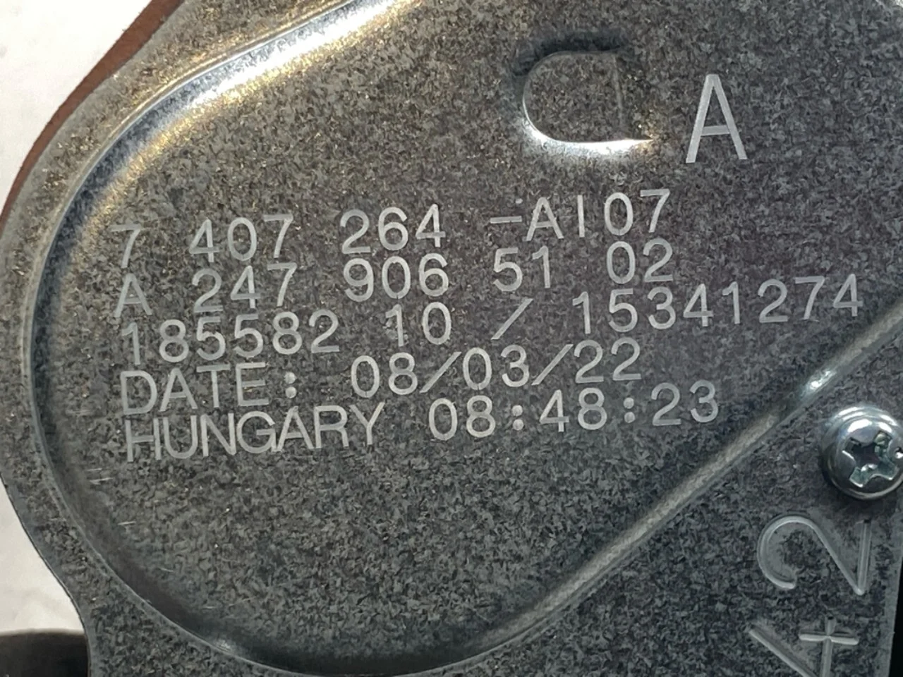 Mercedes EQA H243 2021- Ablaktörlő motor, csomagtérajtó nézet 3