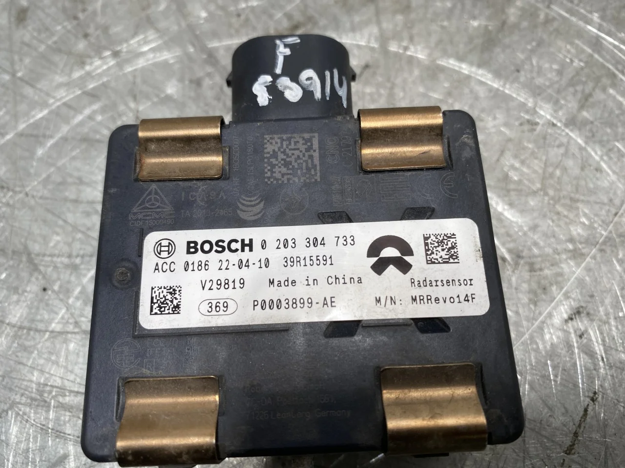 Nio ES8 23-24 Tempomat (adaptív) érzékelő nézet 4
