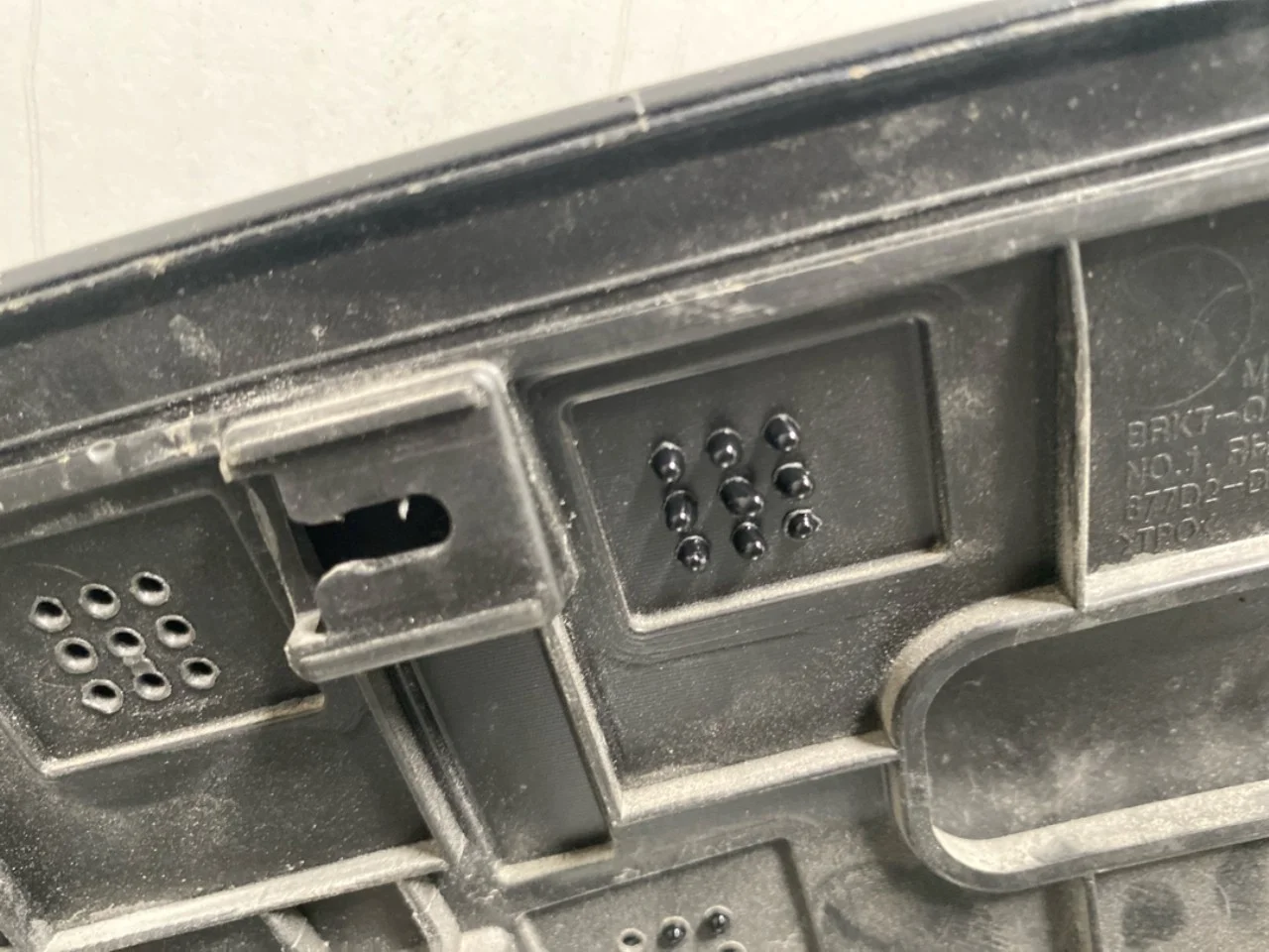 Wheel arch trim view 3