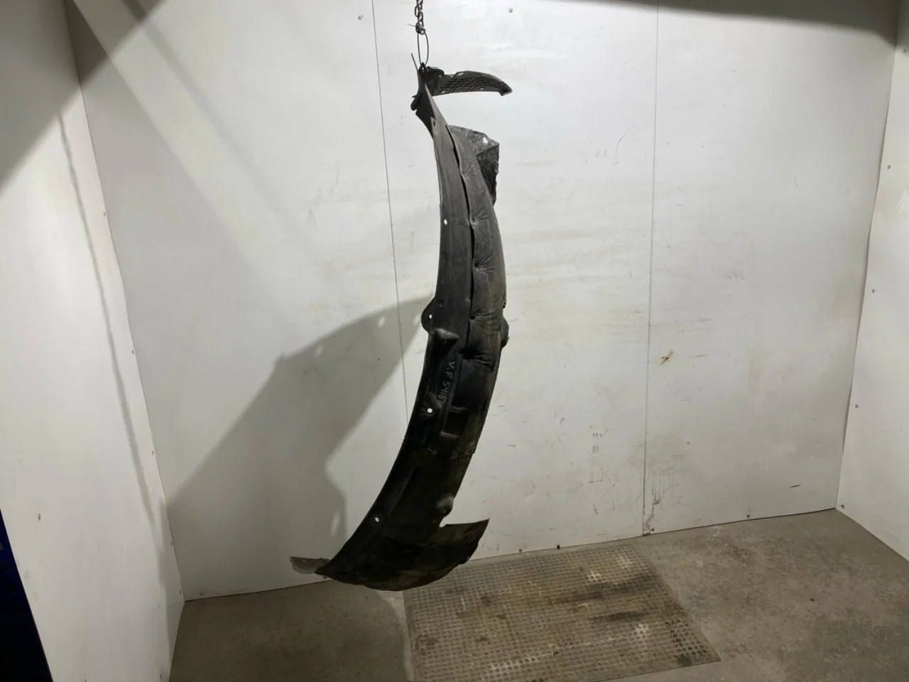 Inner fender liner view 2