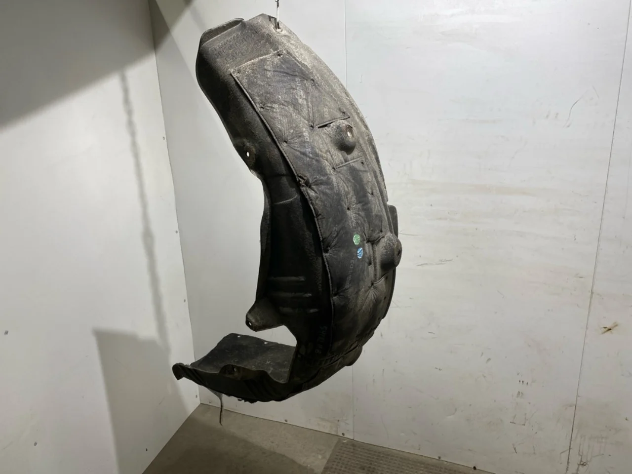 Inner fender liner view 2