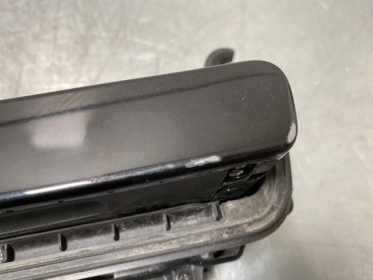 Left exterior door handle view 2