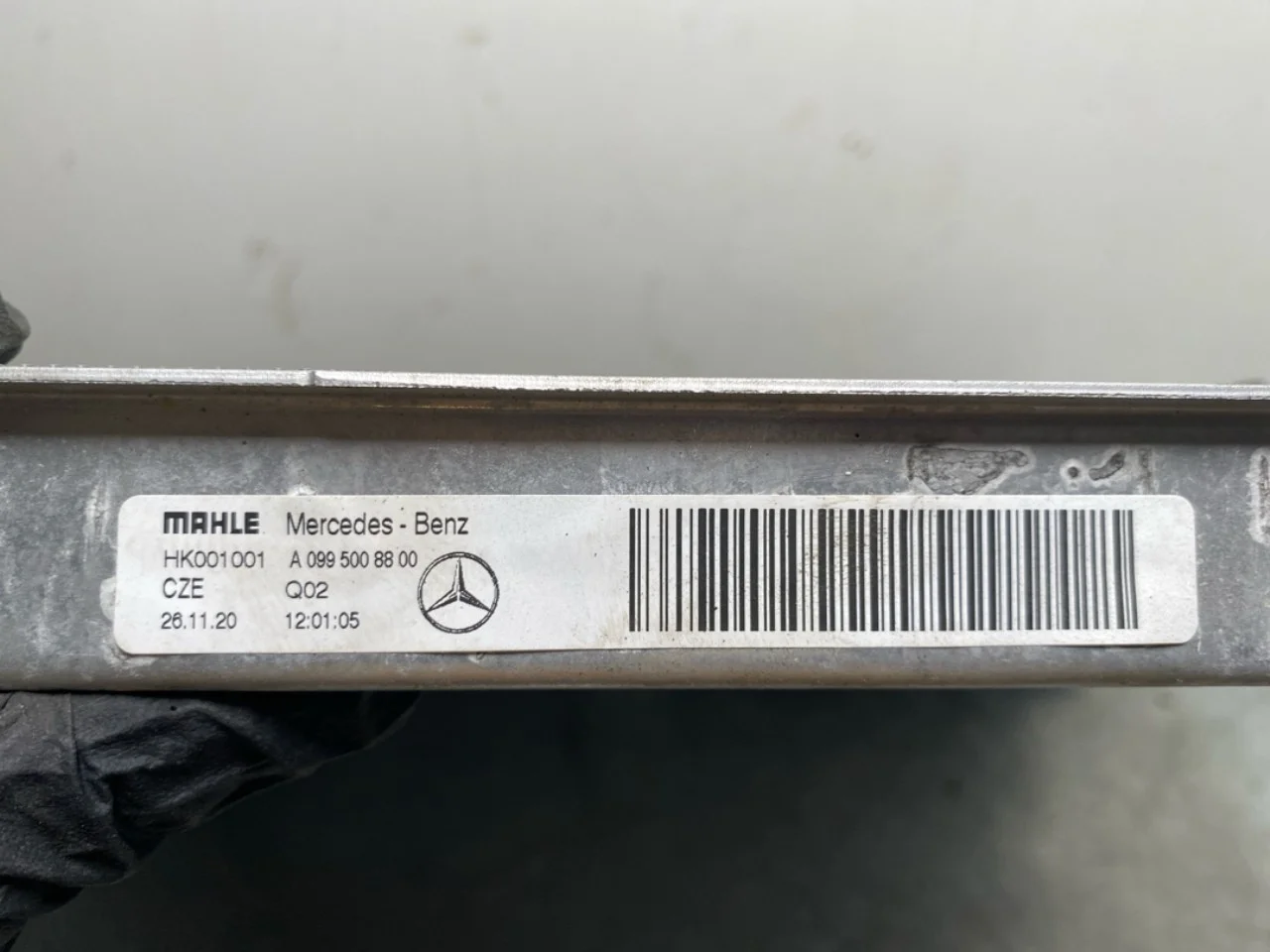 Mercedes EQC 2020- Radiator, cutie automată vedere 3