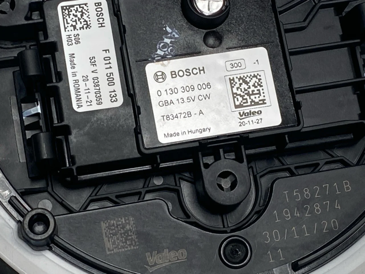 Mercedes EQC 2020- Fűtésventilátor motor nézet 3