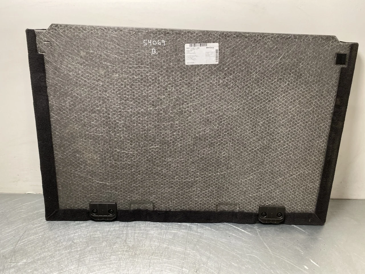 BMW I4 G26 2021-> Cargo area protective mat / lining view 2