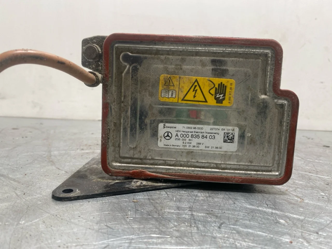 Mercedes EQA H243 2021- Heater matrix, electric view 4