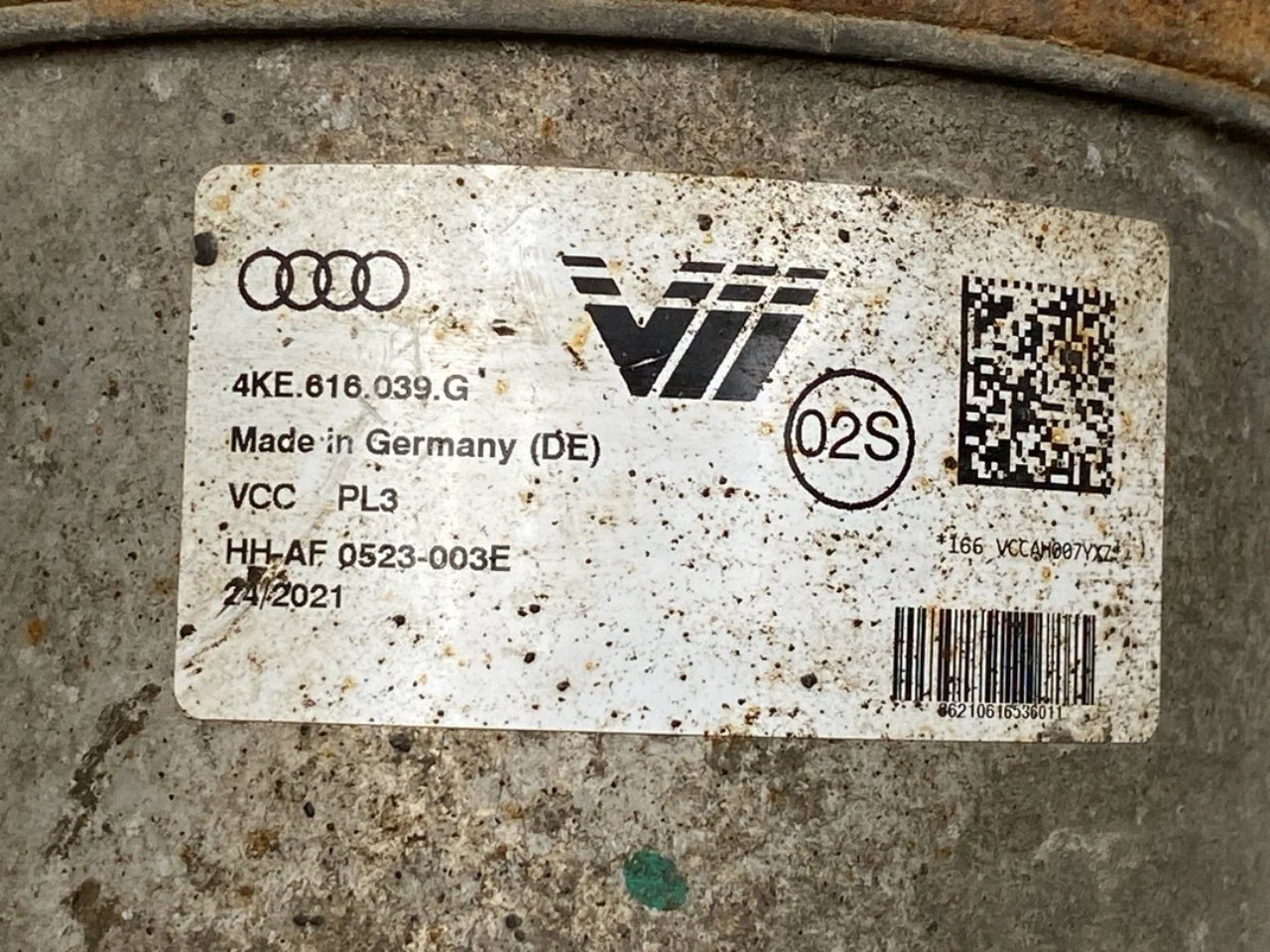 Audi E-TRON, S GE 2019- Air spring bellows / air cushion, level control view 3