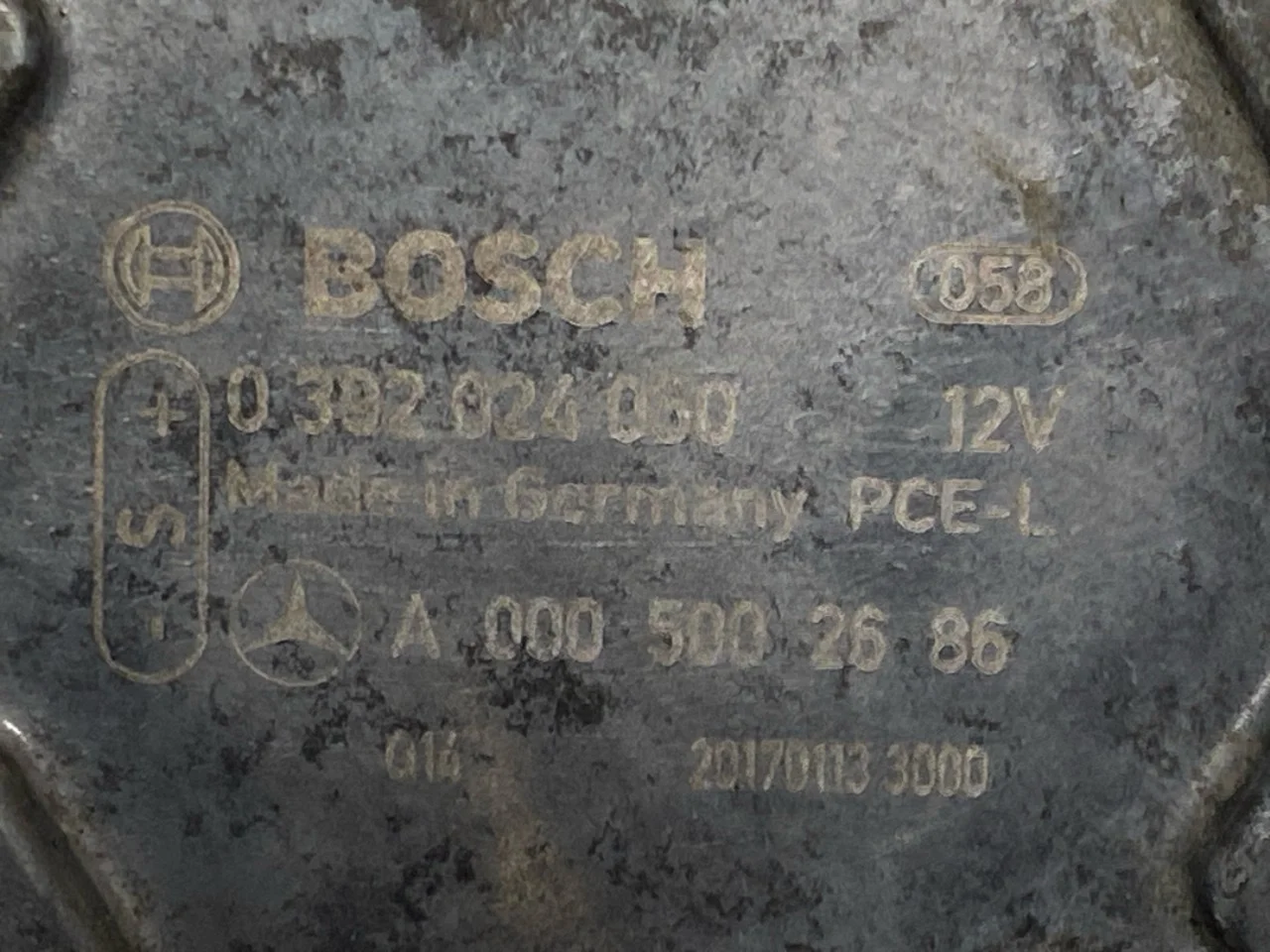 Mercedes B 180-200 W246/W242 2012-19 Keringtetőszivattyú nézet 3