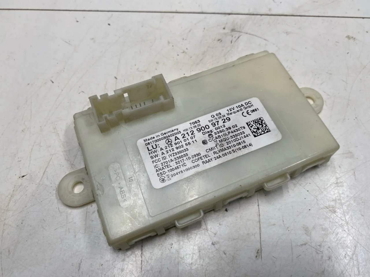 Mercedes B 180-200 W246/W242 2012-19 Vezérlőegység, kulcs nélküli rendszer