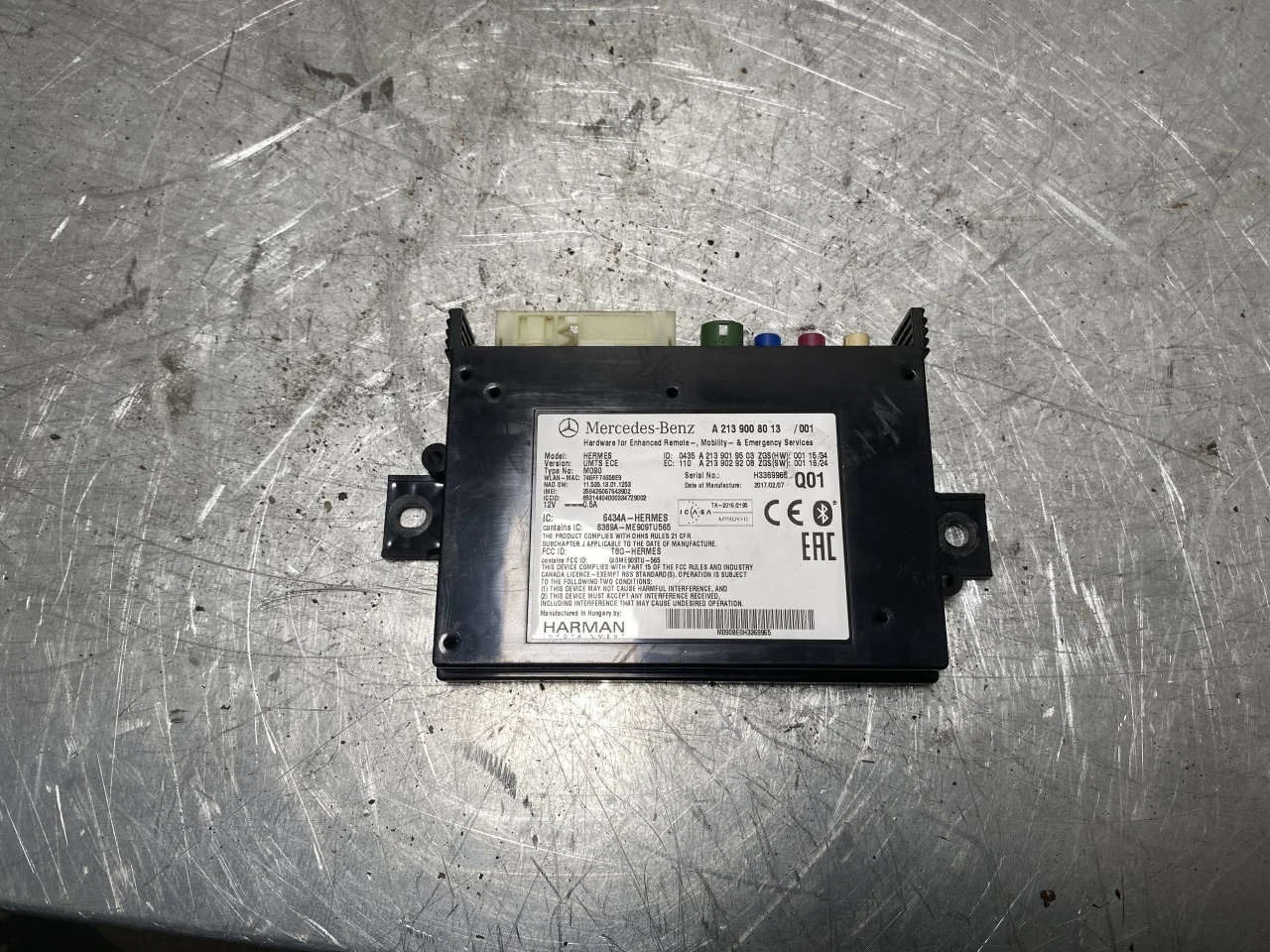 Mercedes B 180-200 W246/W242 2012-19 Control unit, Bluetooth