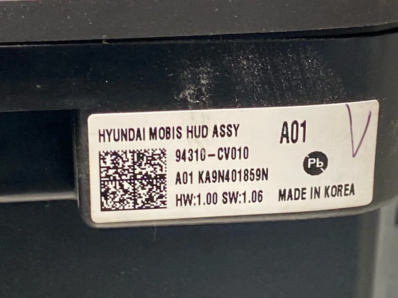 Kia EV6 2022- Egyéb műszerek nézet 4