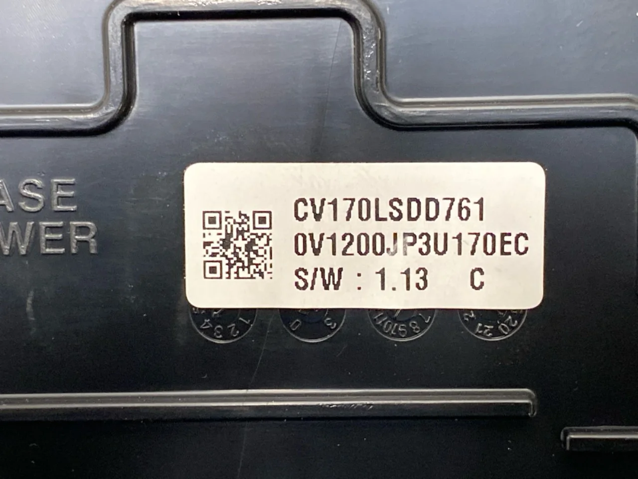 Kia EV6 2022- Vezérlőegység, klíma nézet 3