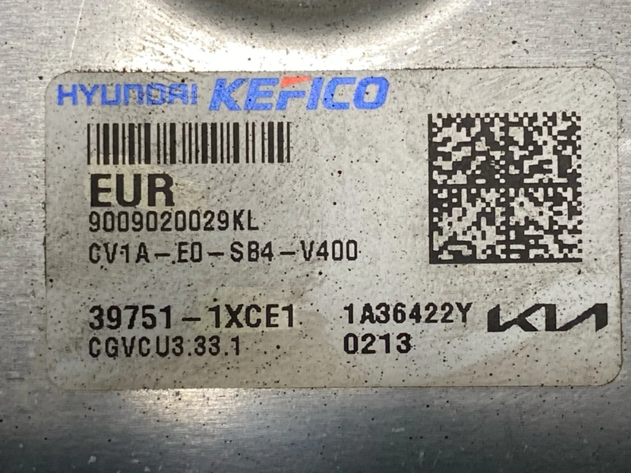 Kia EV6 2022- Unitate de comandă injecție, benzină vedere 3