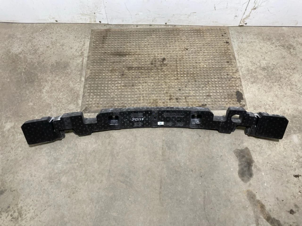 Hyundai KONA 2023- Bumper impact absorber, front view 2