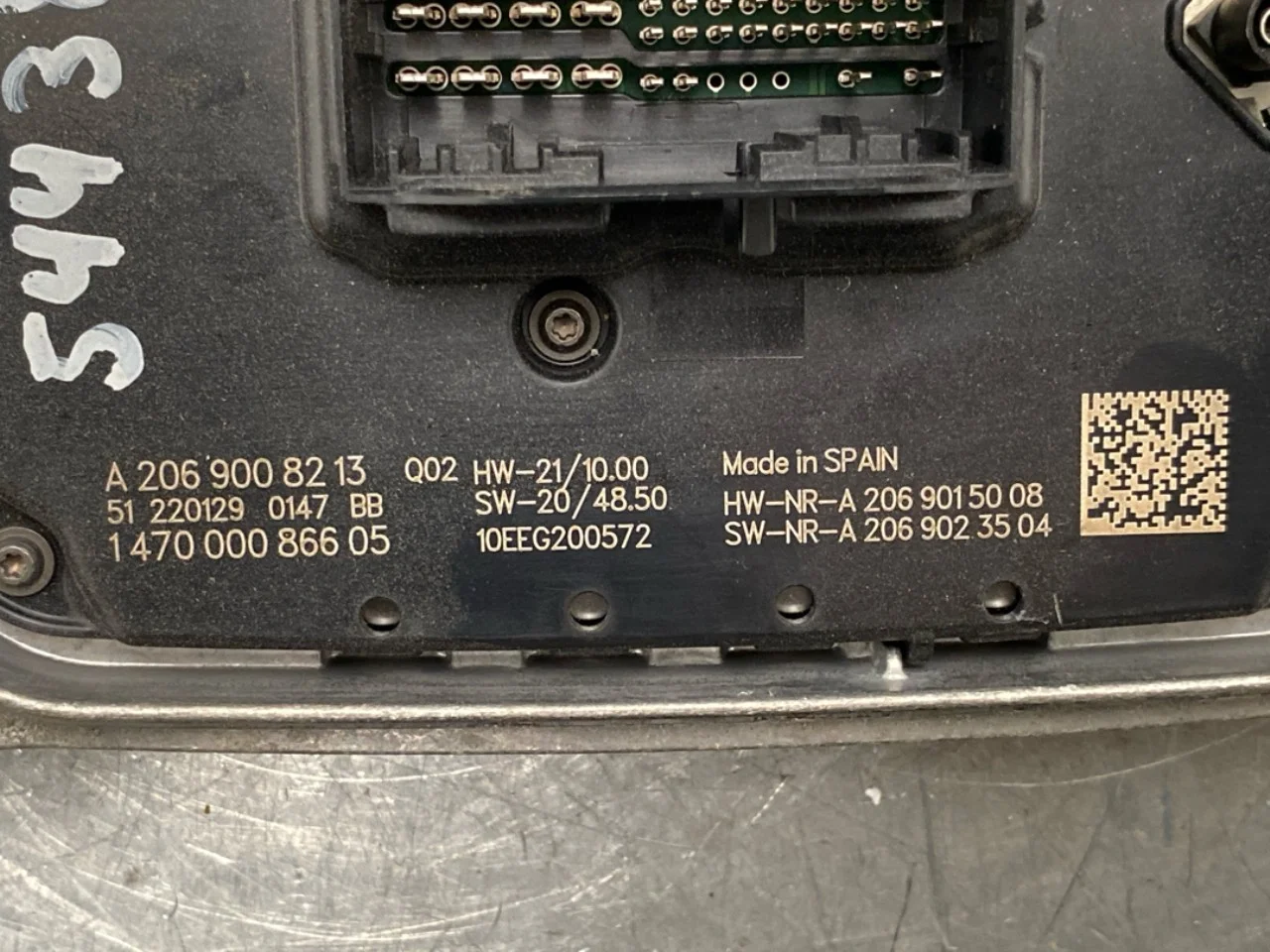 Mercedes EQS V297 2022- Vezérlőegység, egyéb nézet 3