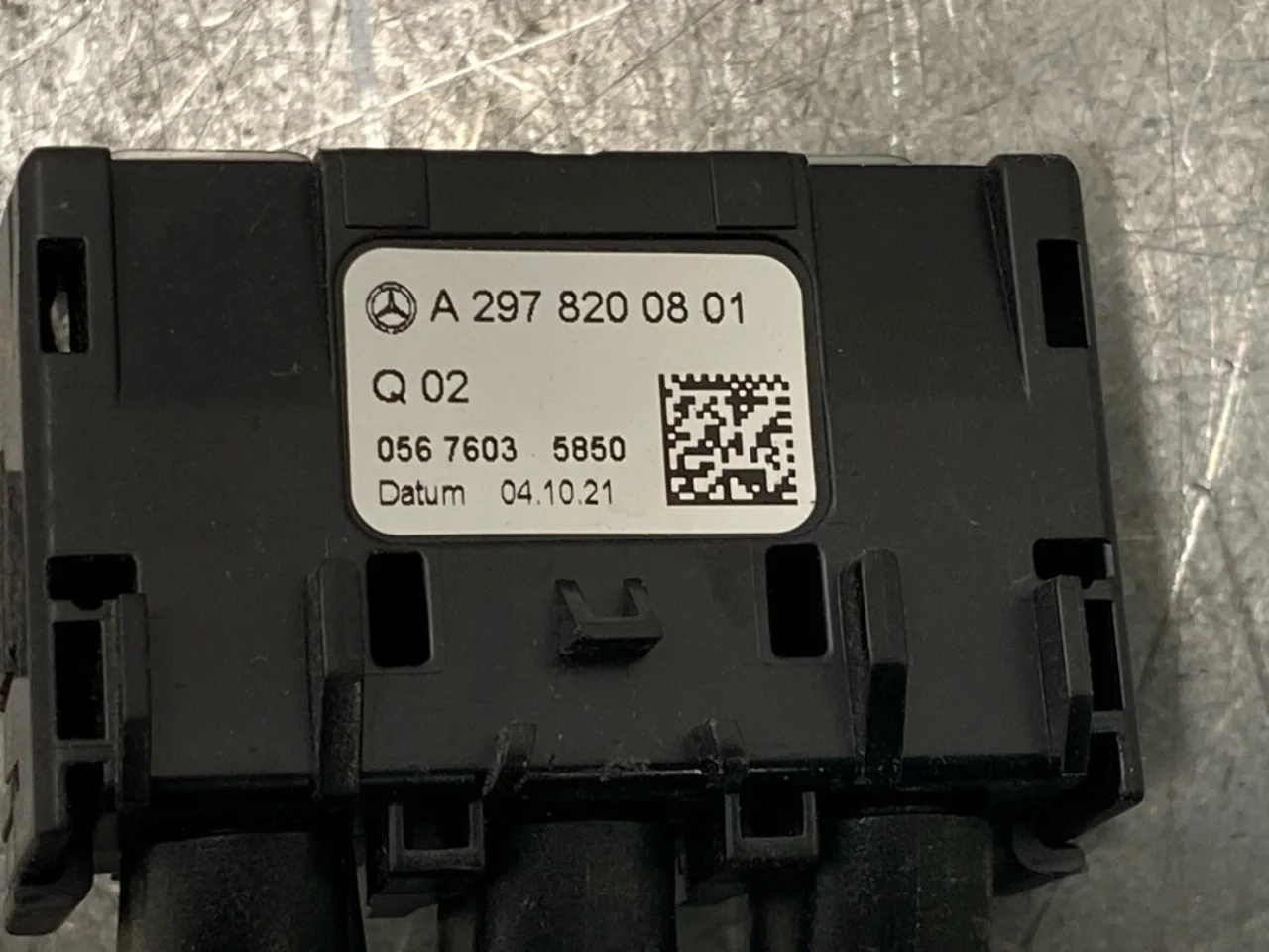 Mercedes EQS V297 2022- Vezérlőegység, egyéb nézet 3