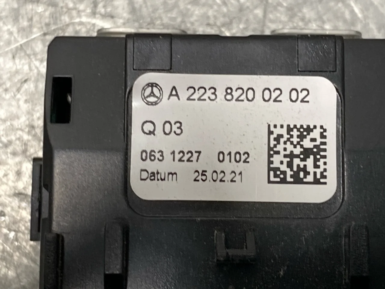 Mercedes EQS V297 2022- Vezérlőegység, egyéb nézet 3