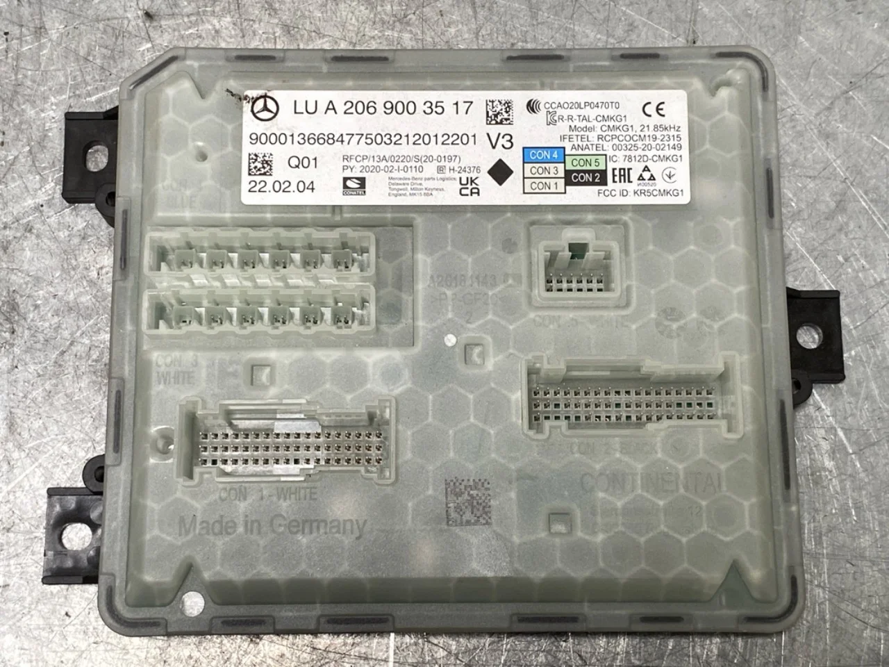 Mercedes EQS V297 2022- Vezérlőegység, gyújtás