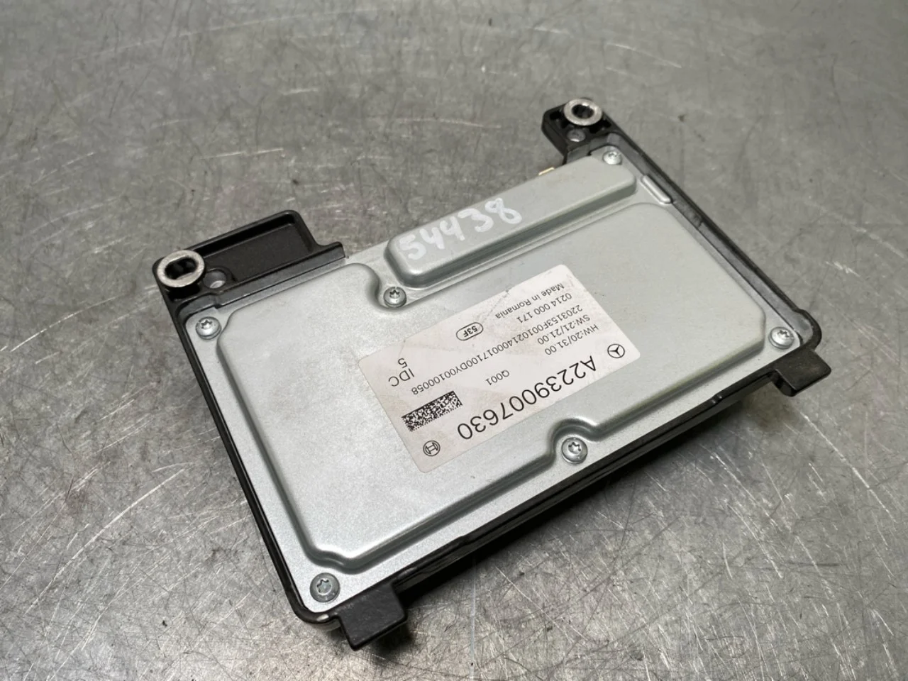Mercedes EQS V297 2022- Vezérlőegység, egyéb nézet 2