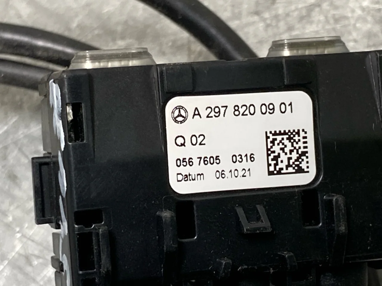 Mercedes EQS V297 2022- Vezérlőegység, egyéb nézet 3