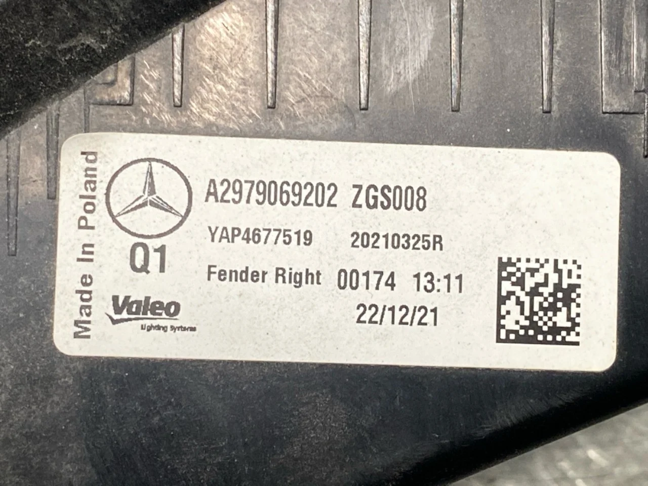 Mercedes EQS V297 2022- Lampă spate dreapta vedere 3