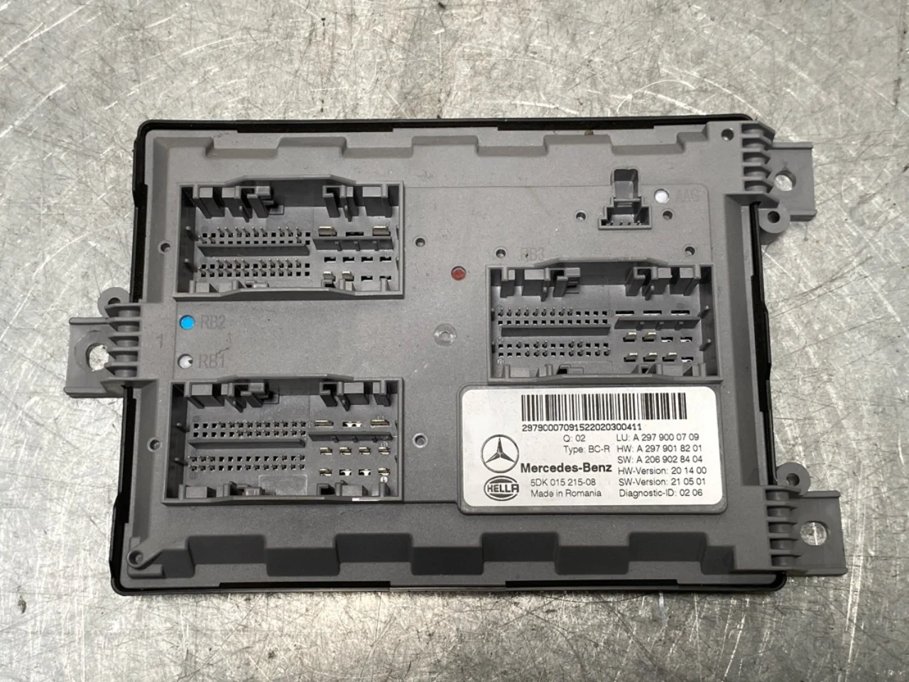 Mercedes EQS V297 2022- Vezérlőegység, egyéb