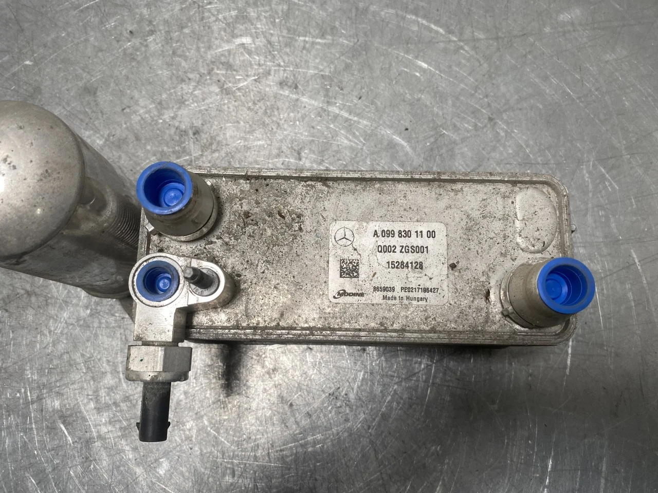 Mercedes EQA H243 2021- Olajhűtő, motor nézet 2