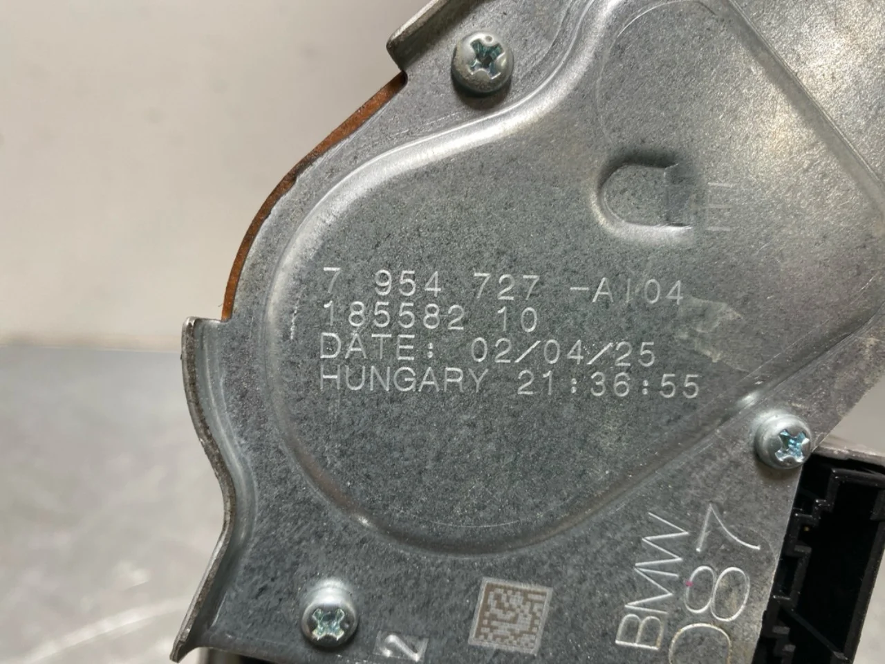 BMW IX 2022- Ablaktörlő motor, csomagtérajtó nézet 4