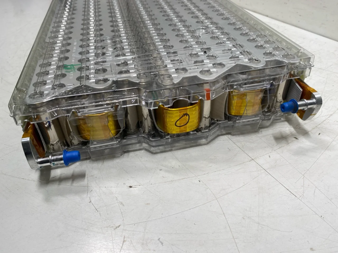 Tesla MODEL S 2013- Celulă / modul baterie de înaltă tensiune vedere 2