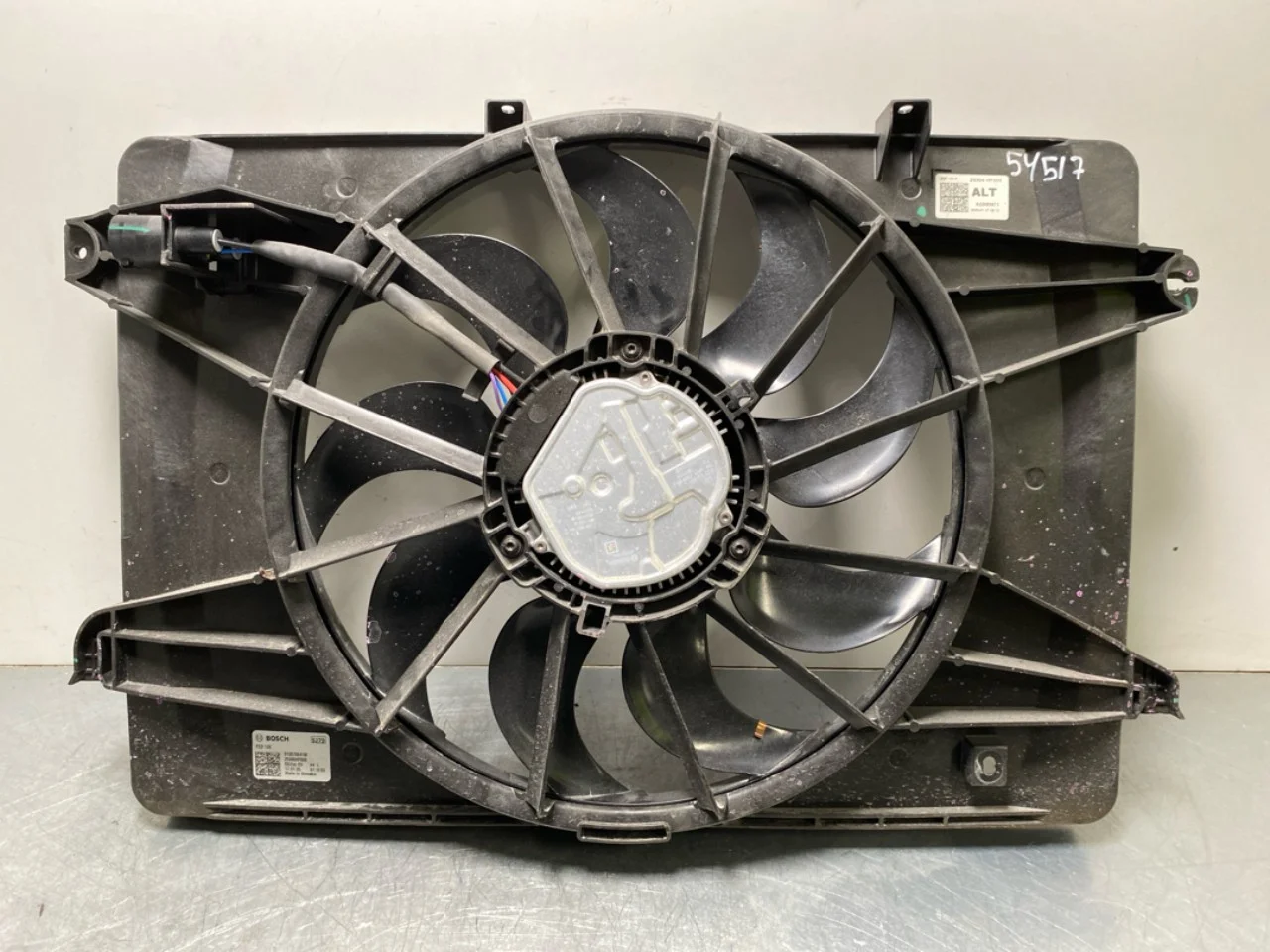 Hyundai KONA 2023- Hűtőventilátor, elektromos nézet 2