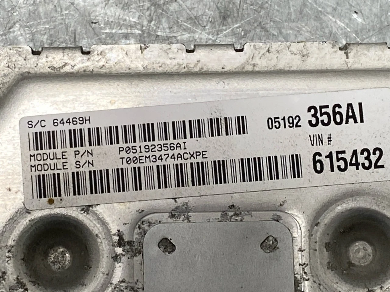 Fiat 500 2007->>24 Vezérlőegység, befecskendezés (benzin) nézet 4
