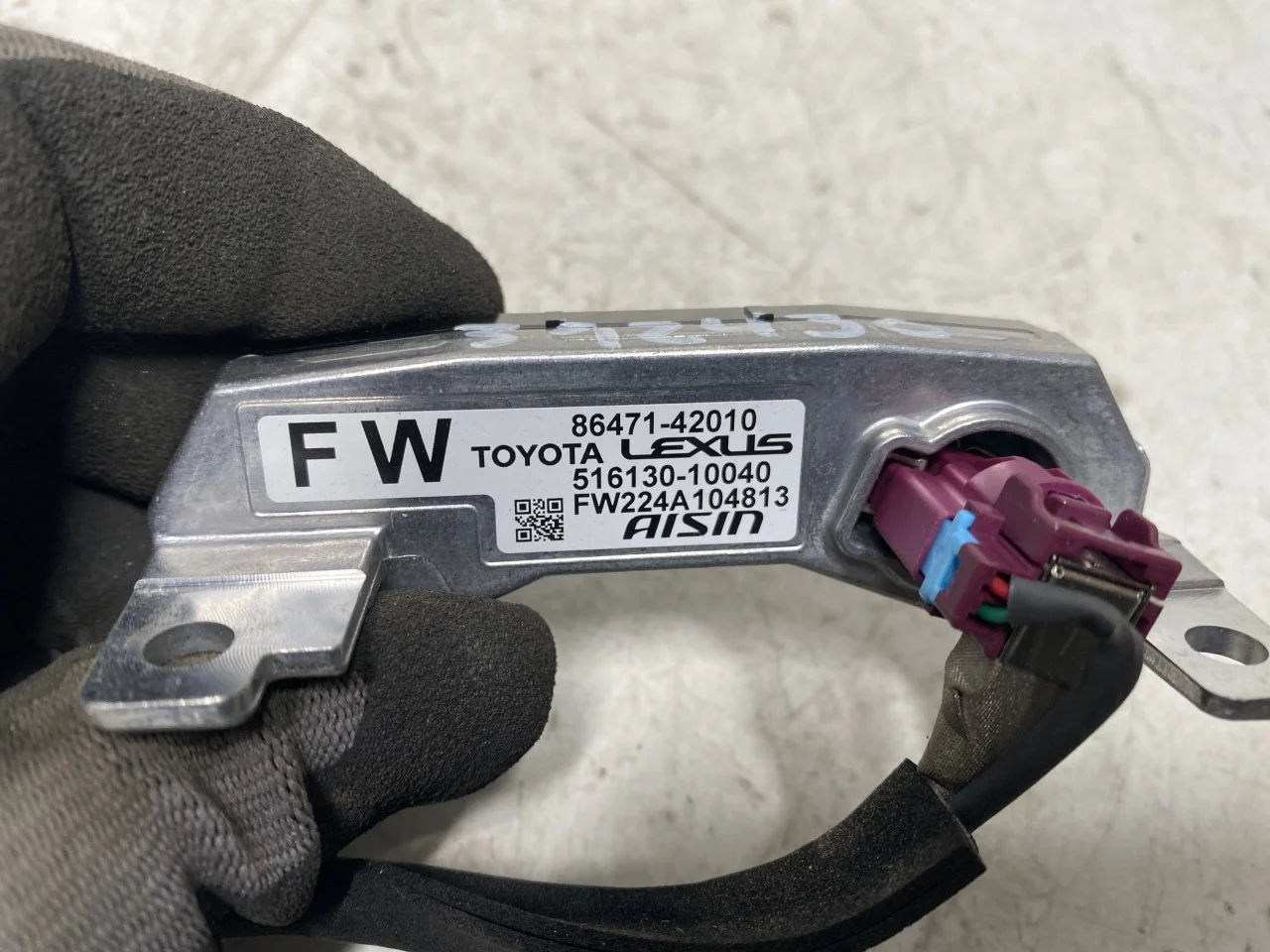 Toyota BZ4X EA10 2022- Érzékelő, egyéb nézet 4