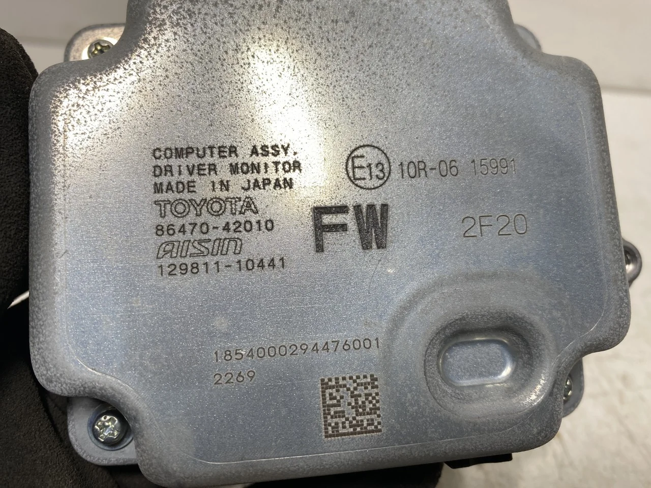 Toyota BZ4X EA10 2022- Vezérlőegység, egyéb nézet 4