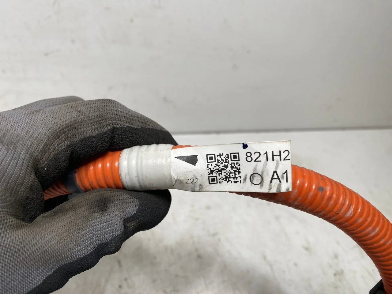 Toyota BZ4X EA10 2022- Wiring harness, high voltage view 4